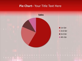 Fractal Effect Brush PowerPoint Template