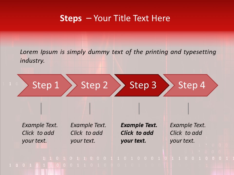 Fractal Effect Brush PowerPoint Template