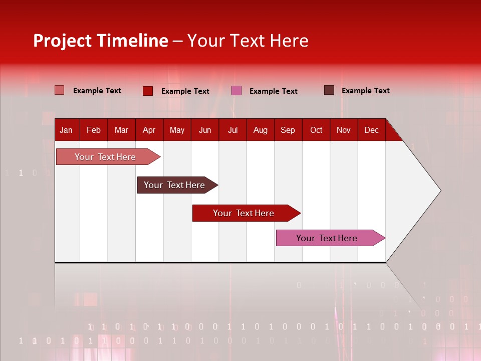 Fractal Effect Brush PowerPoint Template