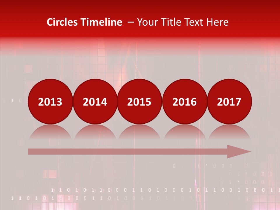 Fractal Effect Brush PowerPoint Template