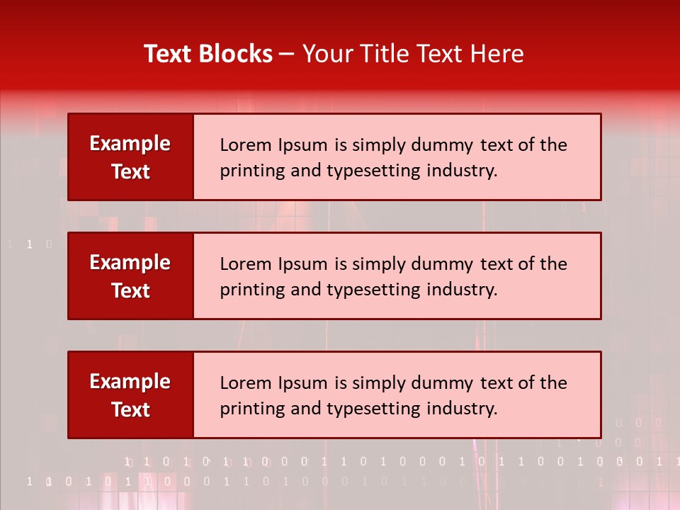 Fractal Effect Brush PowerPoint Template
