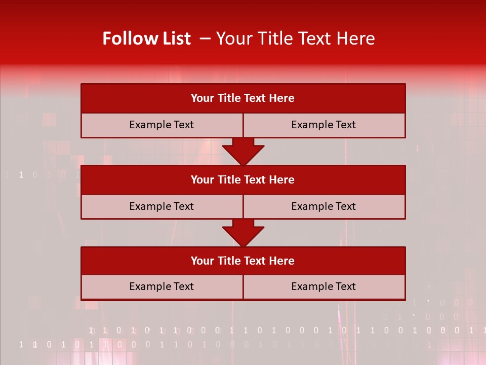 Fractal Effect Brush PowerPoint Template