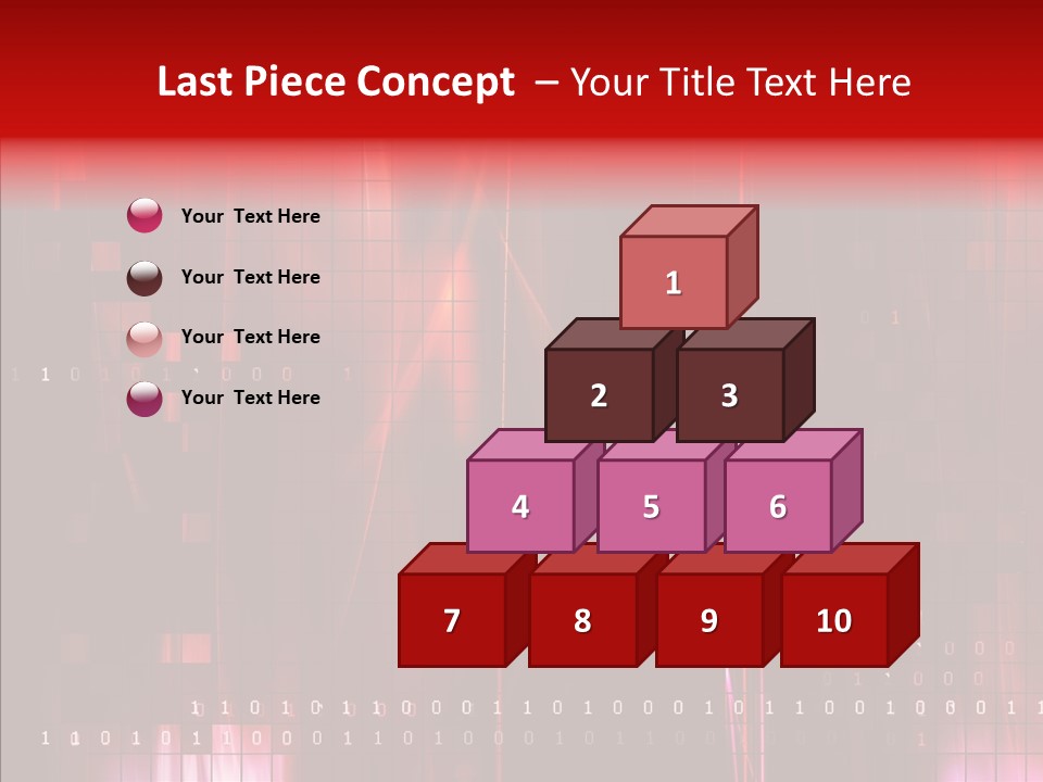 Fractal Effect Brush PowerPoint Template