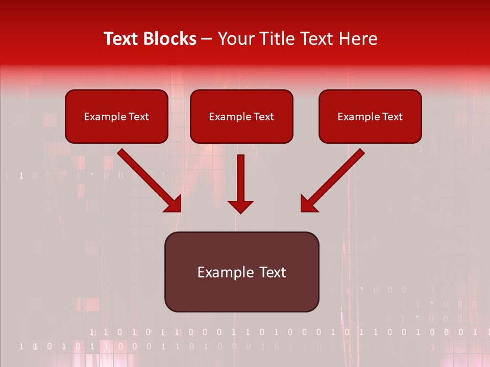 Fractal Effect Brush PowerPoint Template