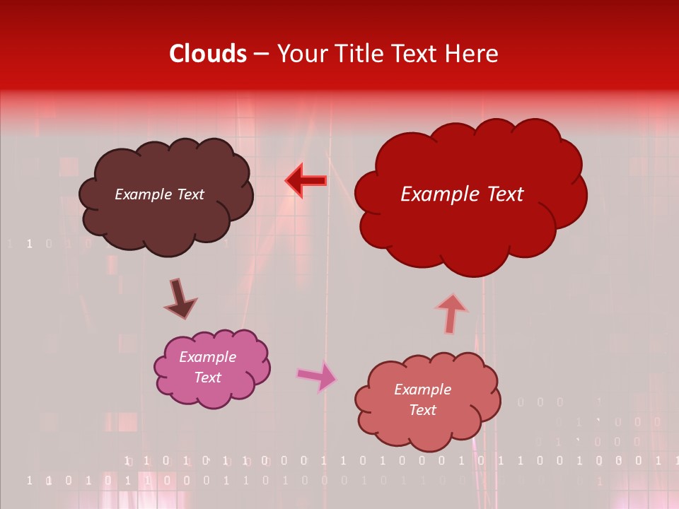 Fractal Effect Brush PowerPoint Template