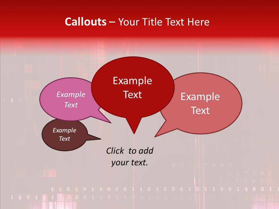 Fractal Effect Brush PowerPoint Template