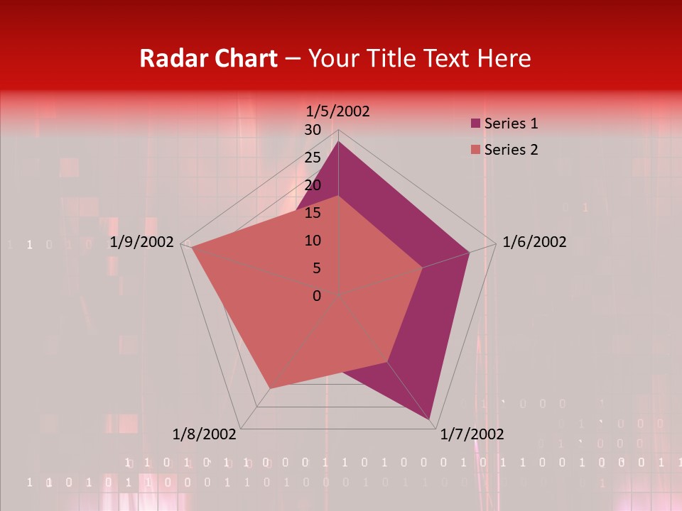 Fractal Effect Brush PowerPoint Template