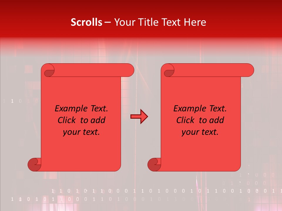 Fractal Effect Brush PowerPoint Template