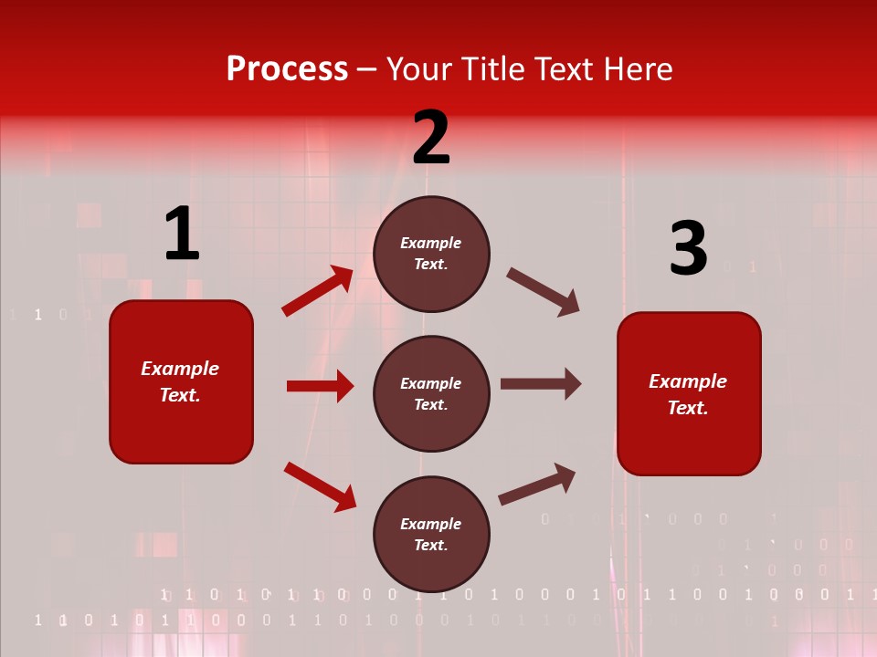 Fractal Effect Brush PowerPoint Template