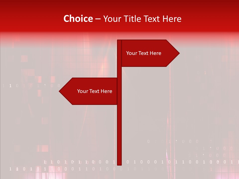 Fractal Effect Brush PowerPoint Template