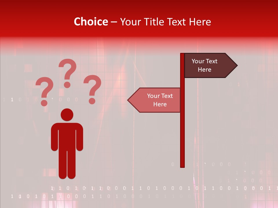 Fractal Effect Brush PowerPoint Template