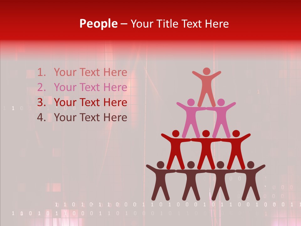 Fractal Effect Brush PowerPoint Template