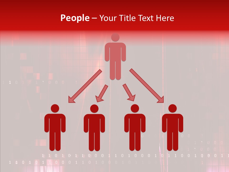 Fractal Effect Brush PowerPoint Template