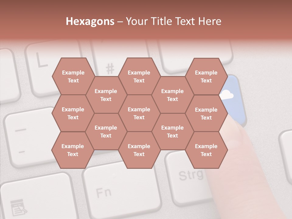 Communication Word Console PowerPoint Template