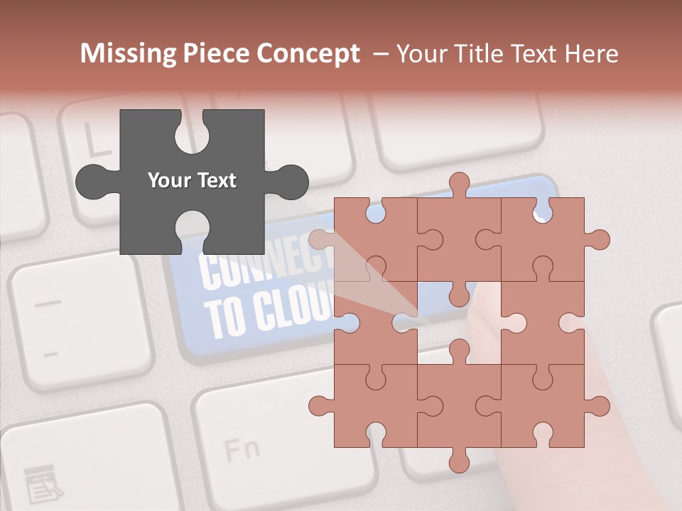 Communication Word Console PowerPoint Template