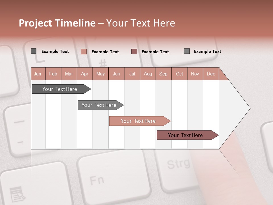 Communication Word Console PowerPoint Template
