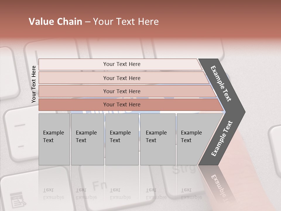 Communication Word Console PowerPoint Template