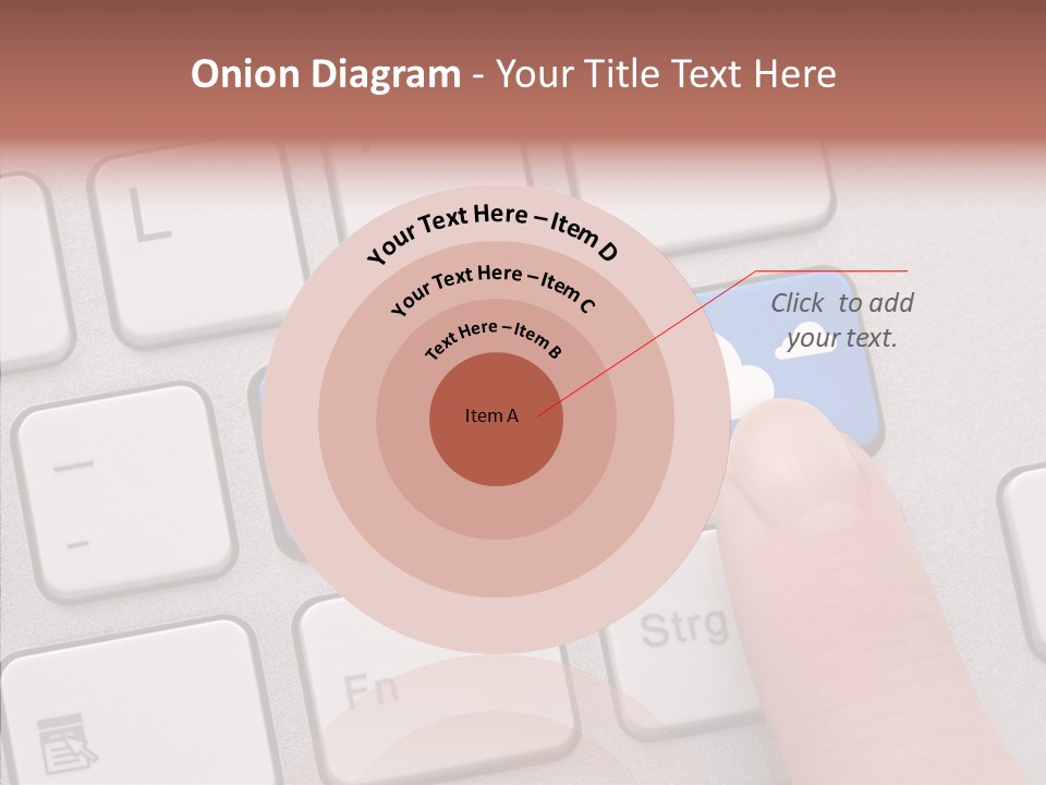 Communication Word Console PowerPoint Template