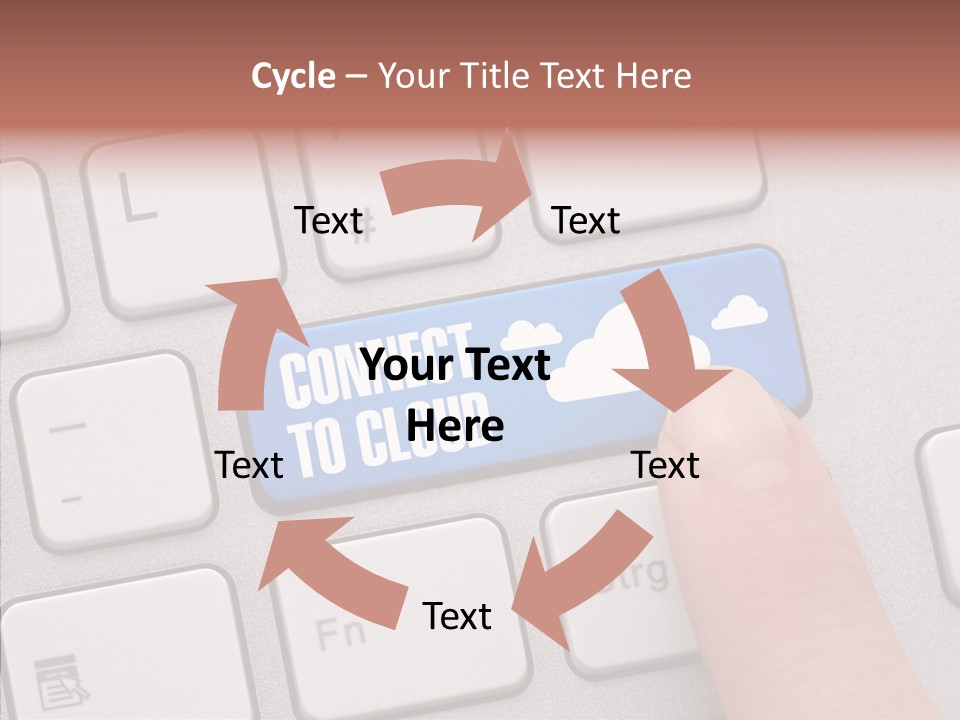 Communication Word Console PowerPoint Template
