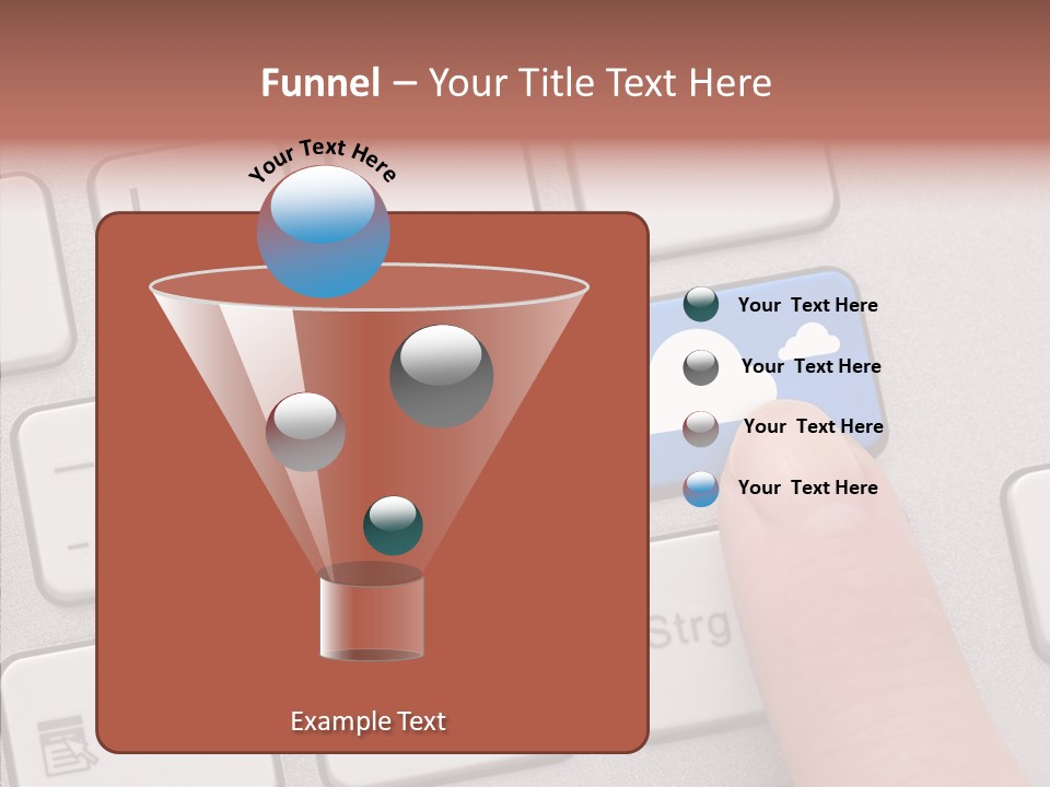 Communication Word Console PowerPoint Template