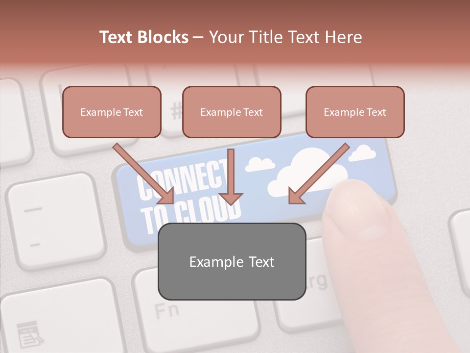 Communication Word Console PowerPoint Template