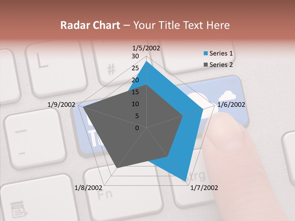 Communication Word Console PowerPoint Template