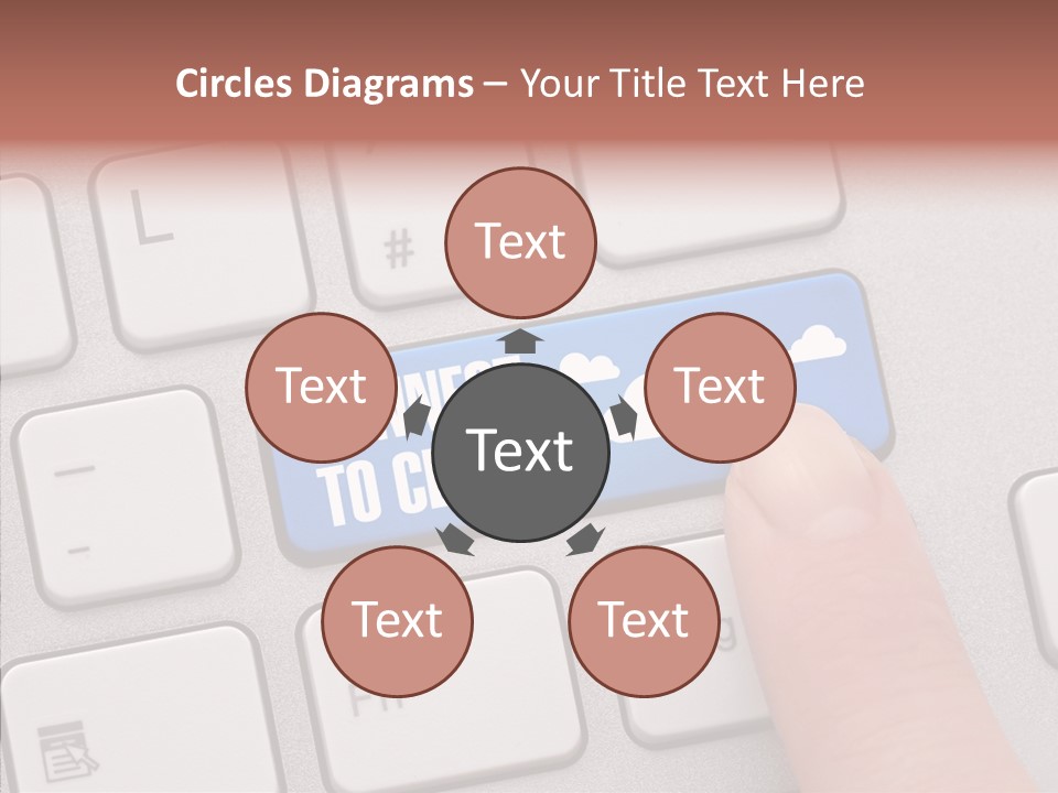 Communication Word Console PowerPoint Template