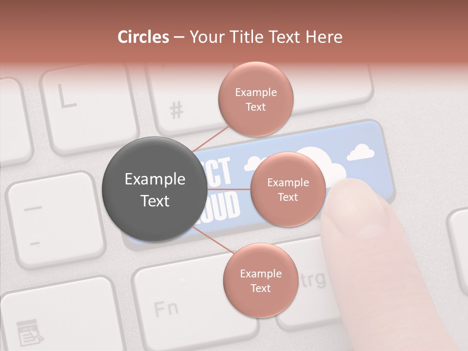 Communication Word Console PowerPoint Template