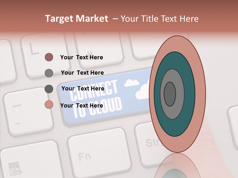Communication Word Console PowerPoint Template