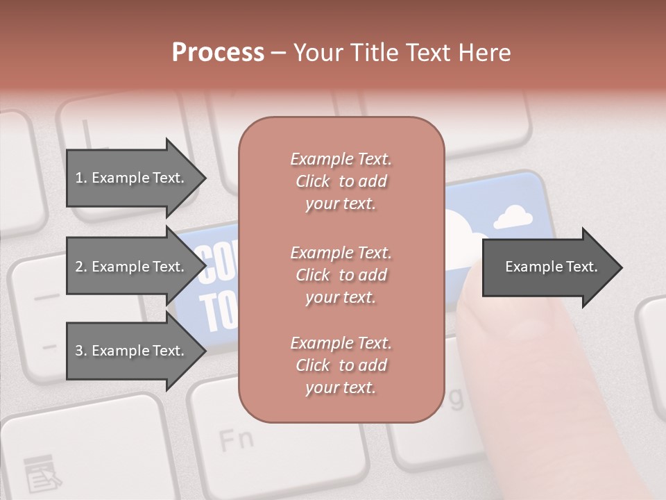 Communication Word Console PowerPoint Template