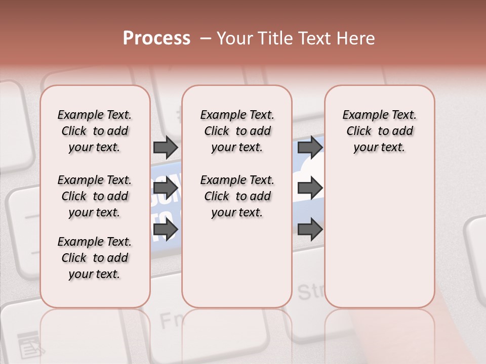 Communication Word Console PowerPoint Template