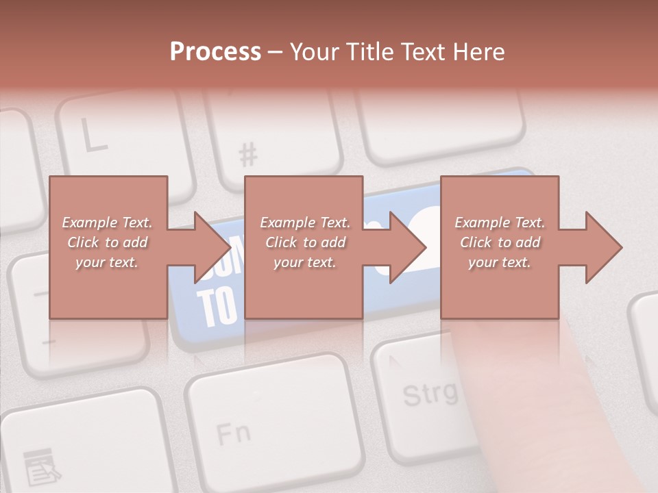 Communication Word Console PowerPoint Template