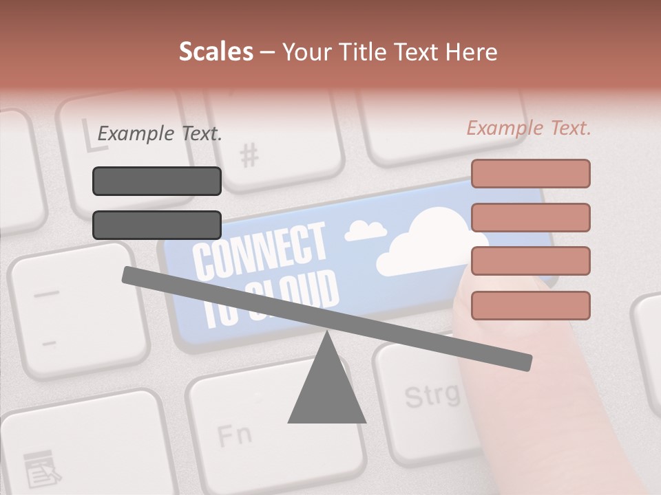 Communication Word Console PowerPoint Template