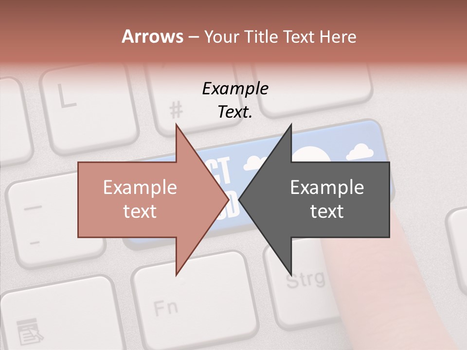 Communication Word Console PowerPoint Template