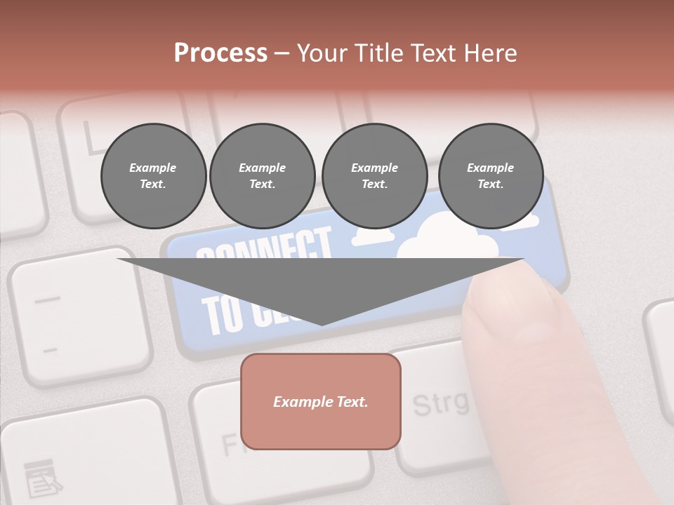 Communication Word Console PowerPoint Template