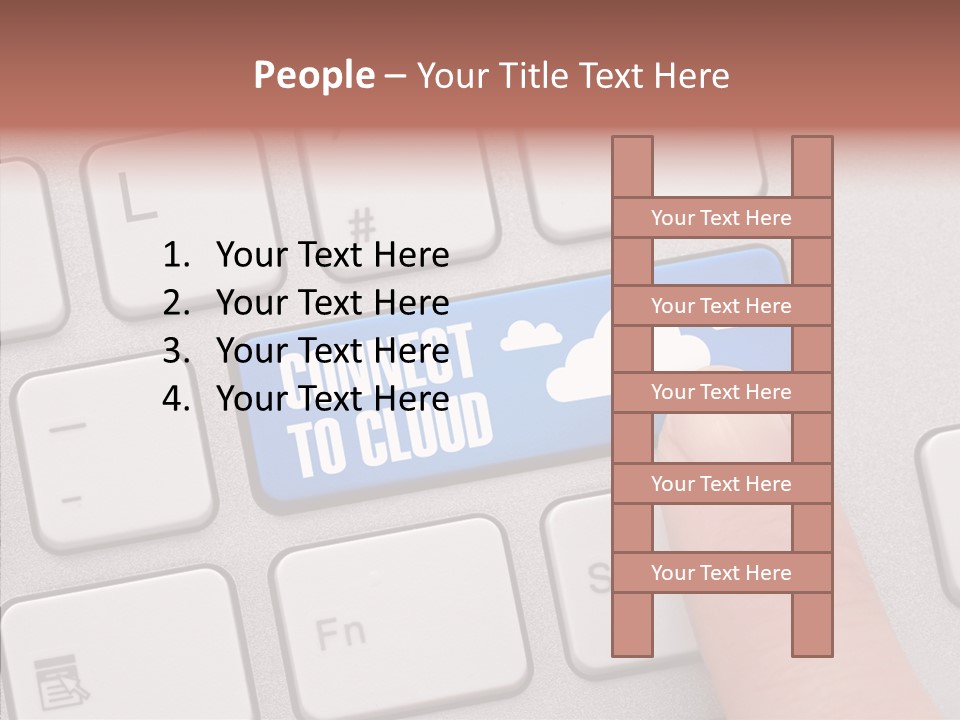 Communication Word Console PowerPoint Template