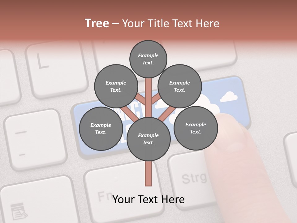Communication Word Console PowerPoint Template