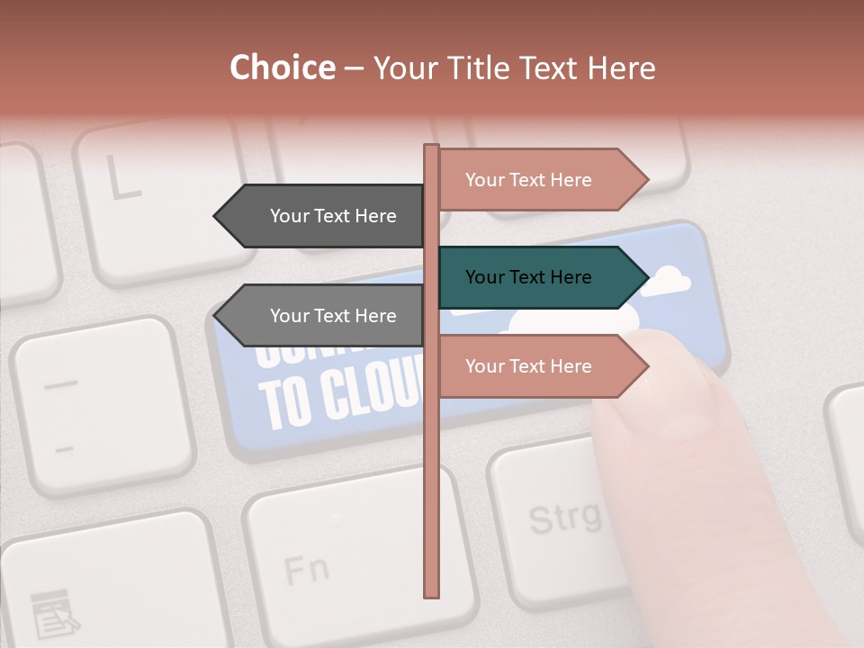 Communication Word Console PowerPoint Template