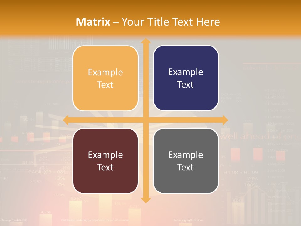 Product Number Blue PowerPoint Template