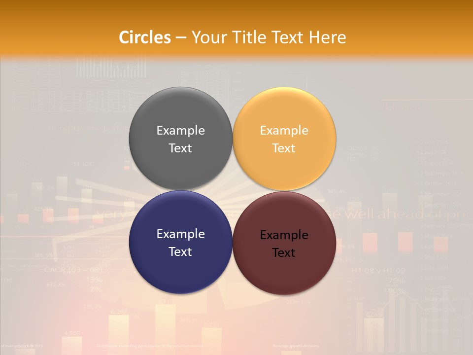 Product Number Blue PowerPoint Template