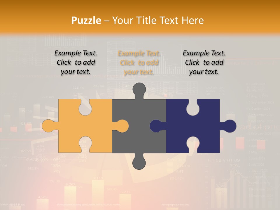 Product Number Blue PowerPoint Template