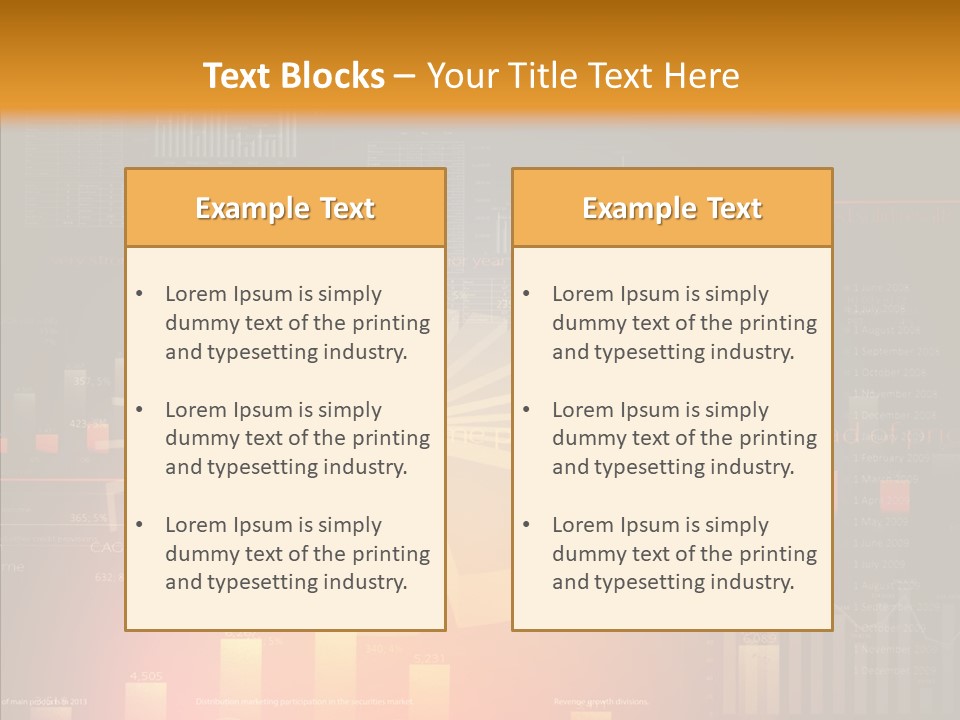 Product Number Blue PowerPoint Template