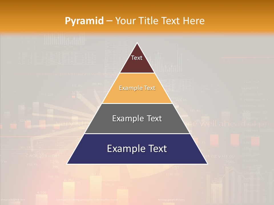 Product Number Blue PowerPoint Template