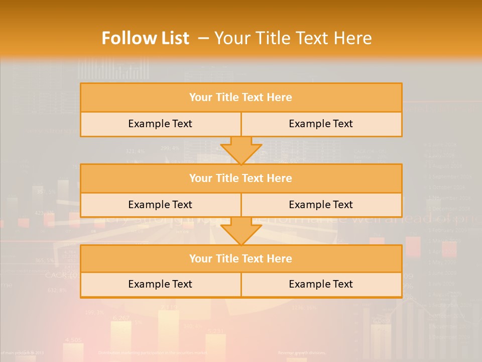 Product Number Blue PowerPoint Template