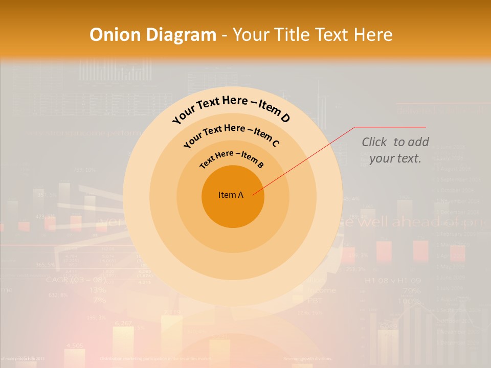 Product Number Blue PowerPoint Template