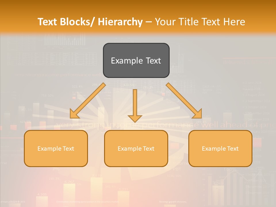 Product Number Blue PowerPoint Template