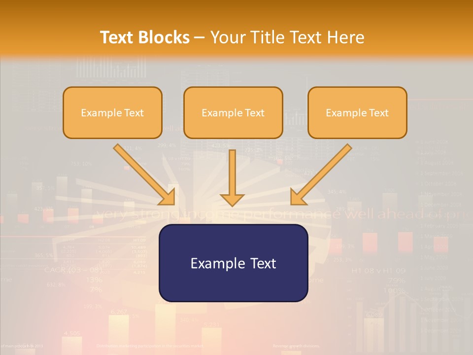 Product Number Blue PowerPoint Template