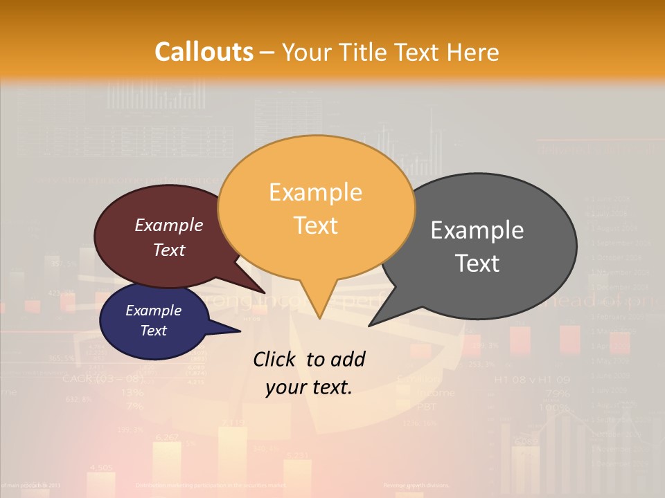 Product Number Blue PowerPoint Template