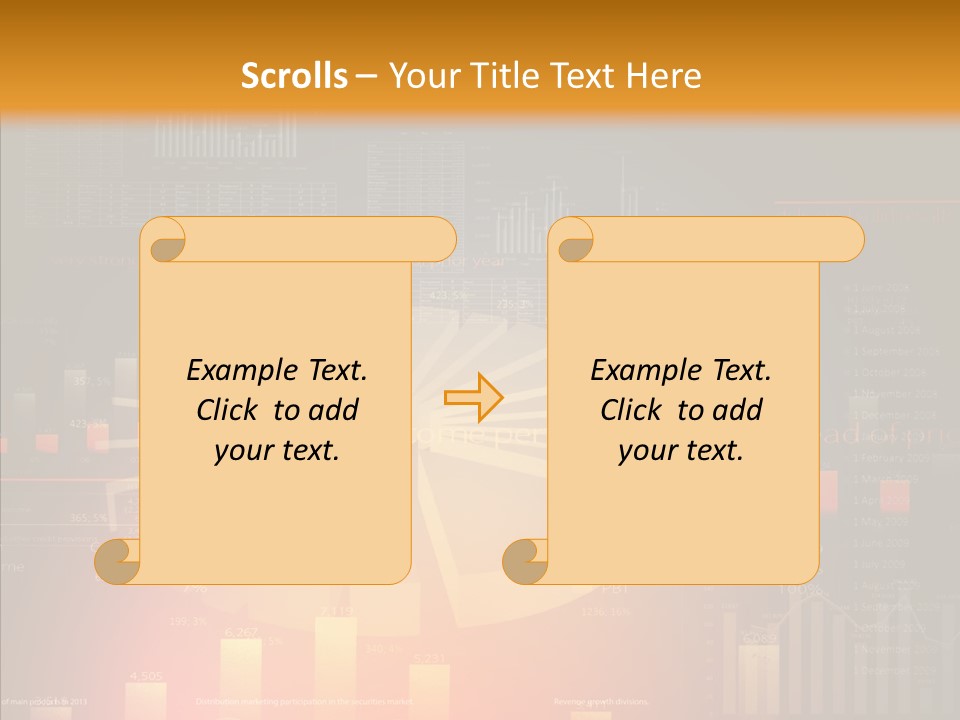 Product Number Blue PowerPoint Template