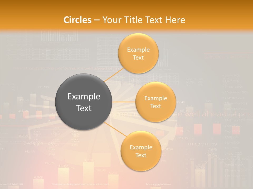 Product Number Blue PowerPoint Template